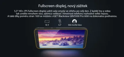 iGET BLACKVIEW GBV5500 Pro Yellow gallery 11