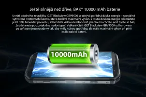 iGET BLACKVIEW GBV9500 Plus Black gallery 24