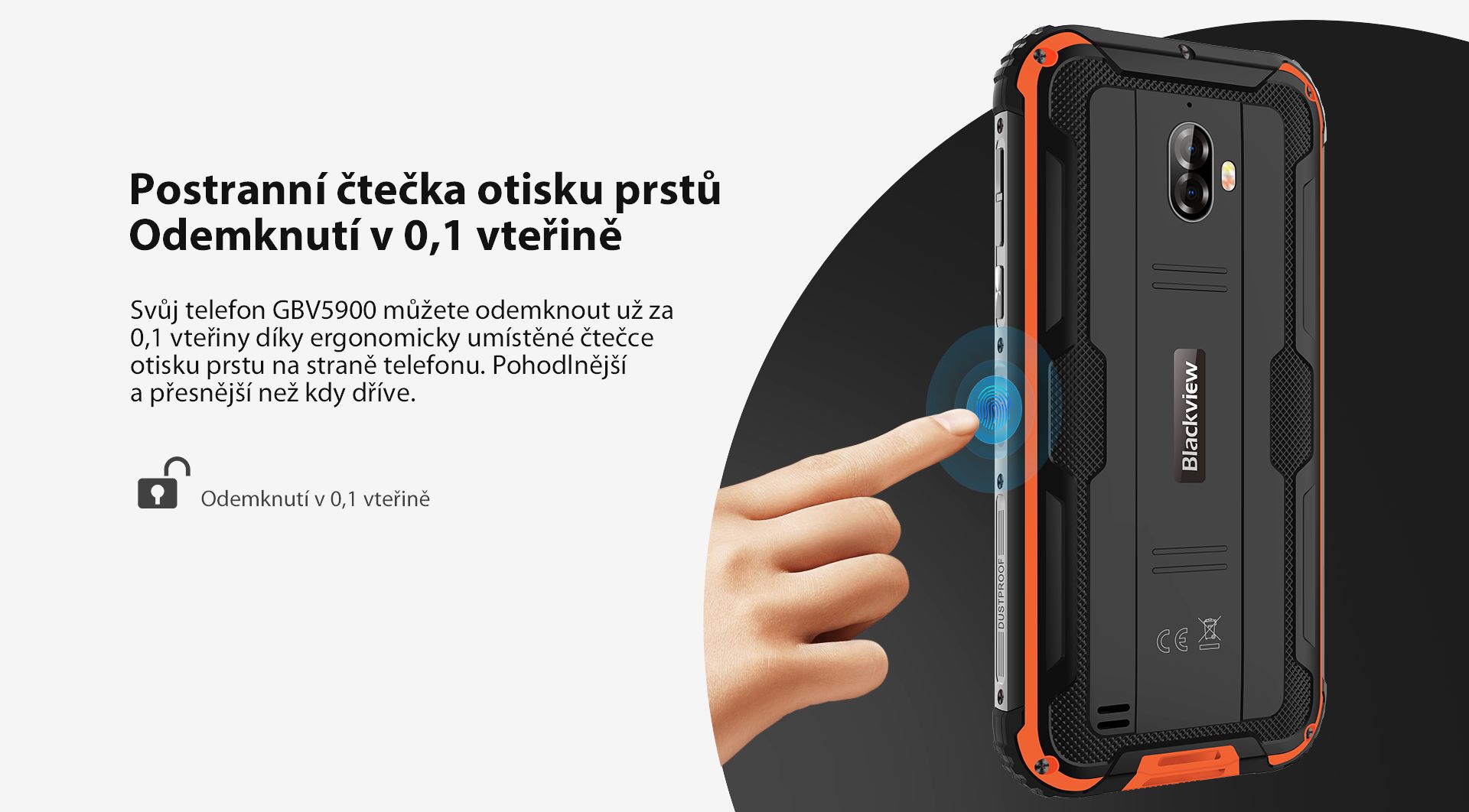 iGET BLACKVIEW GBV5900 Orange
