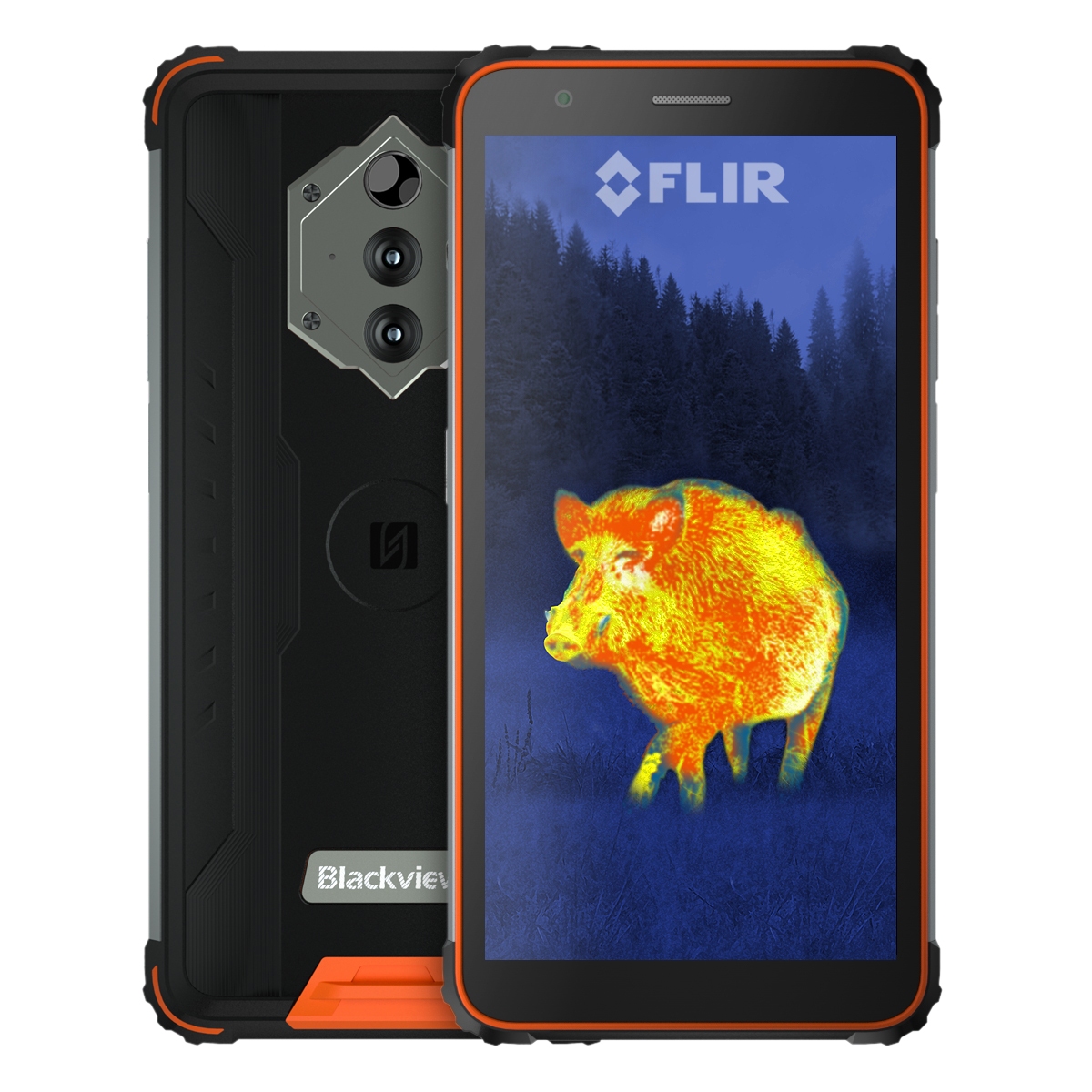 iGET BLACKVIEW GBV6600 Pro Thermo orange
